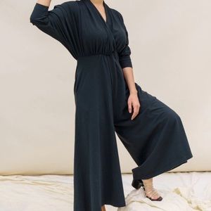 Mien Sedona Jumpsuit in Black Forest